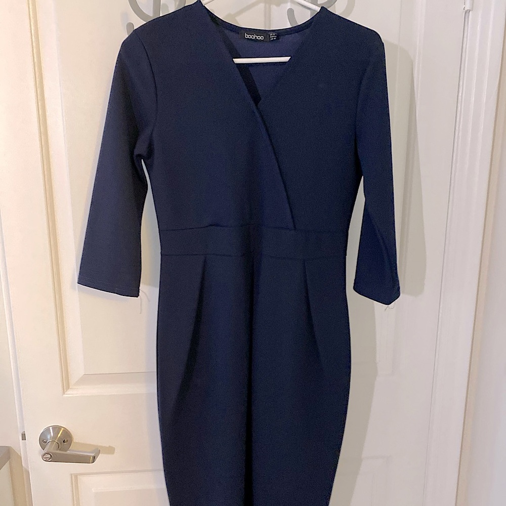 Dark Blue Bodycon Dress